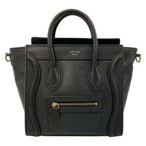 Celine Luggage Nano Shopper Handbag